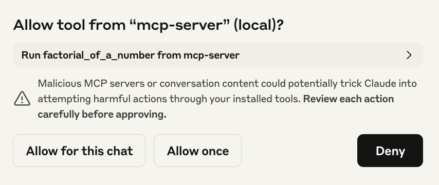 Allow MCP server