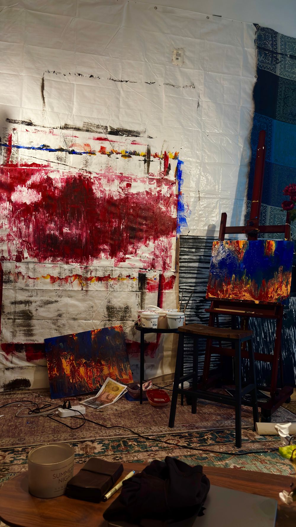 Third studio: Some works in progress