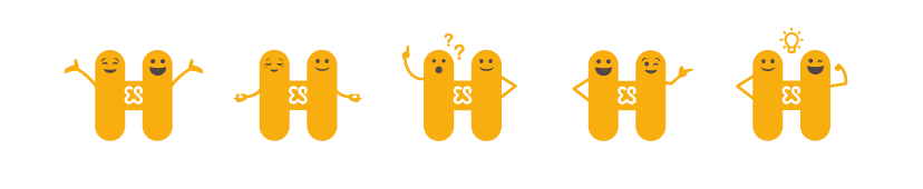Attitudes mascotte Handicap