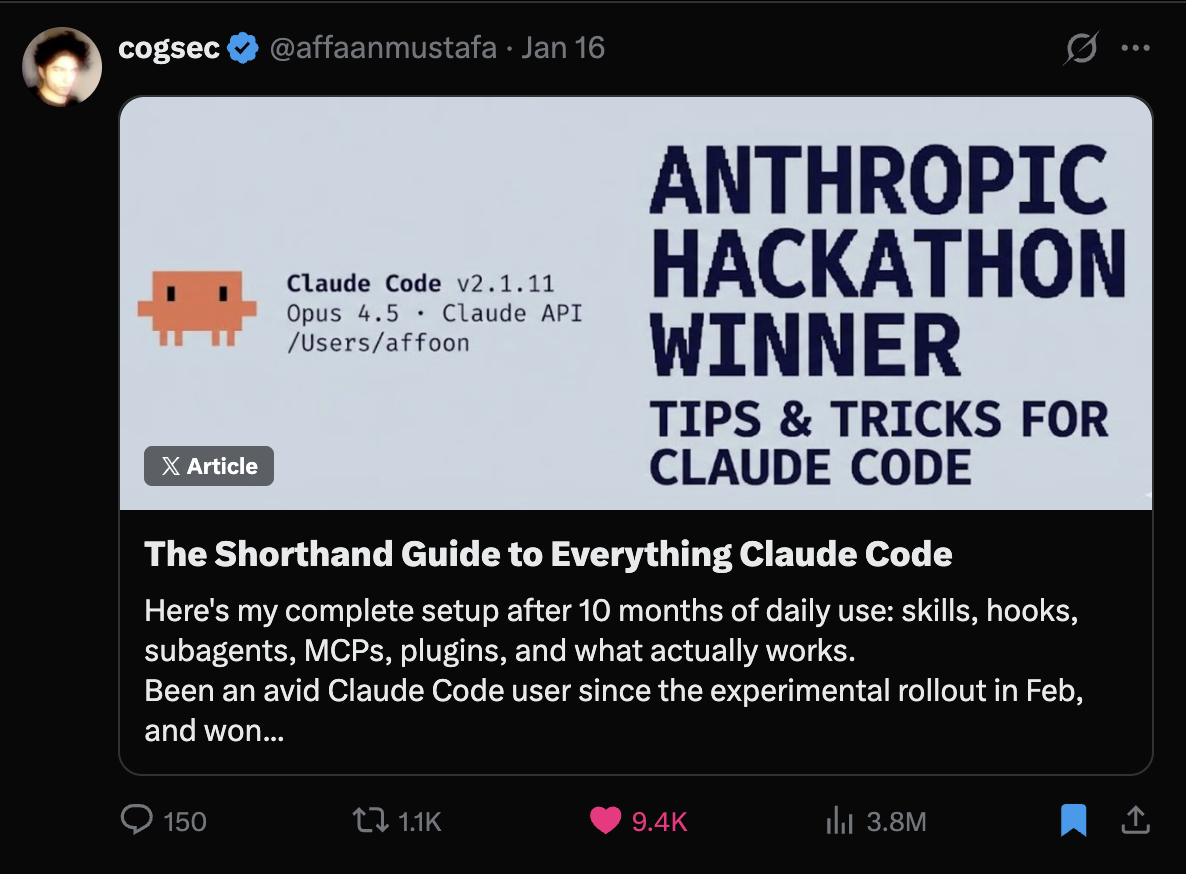 The Shorthand Guide to awesome claude notes