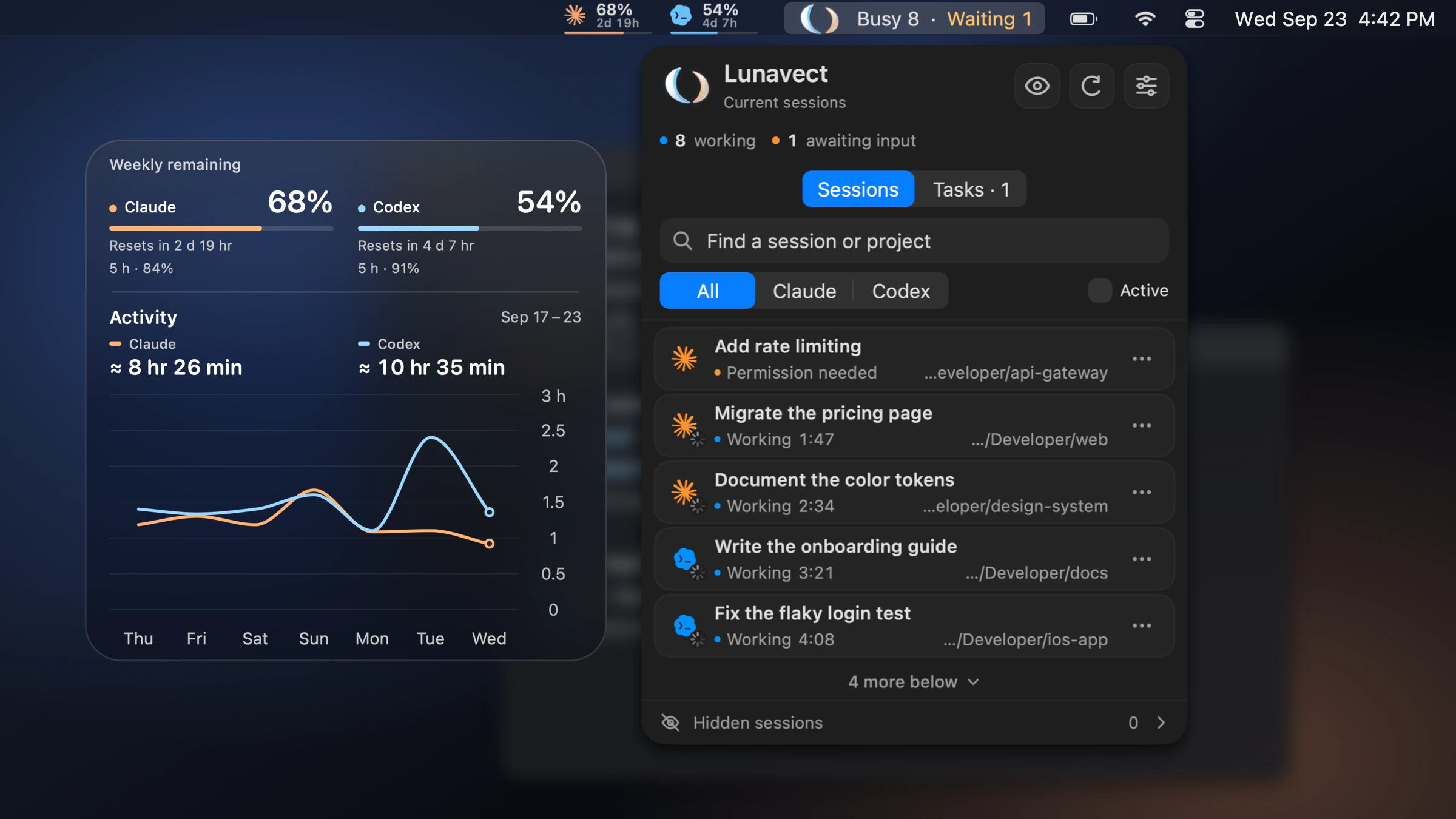 Lunavect screenshot 1