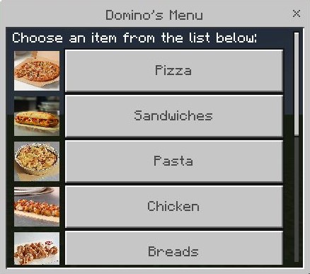 Menu Form