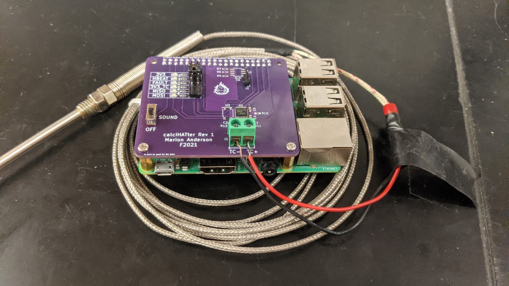 Calcifer, from the project README