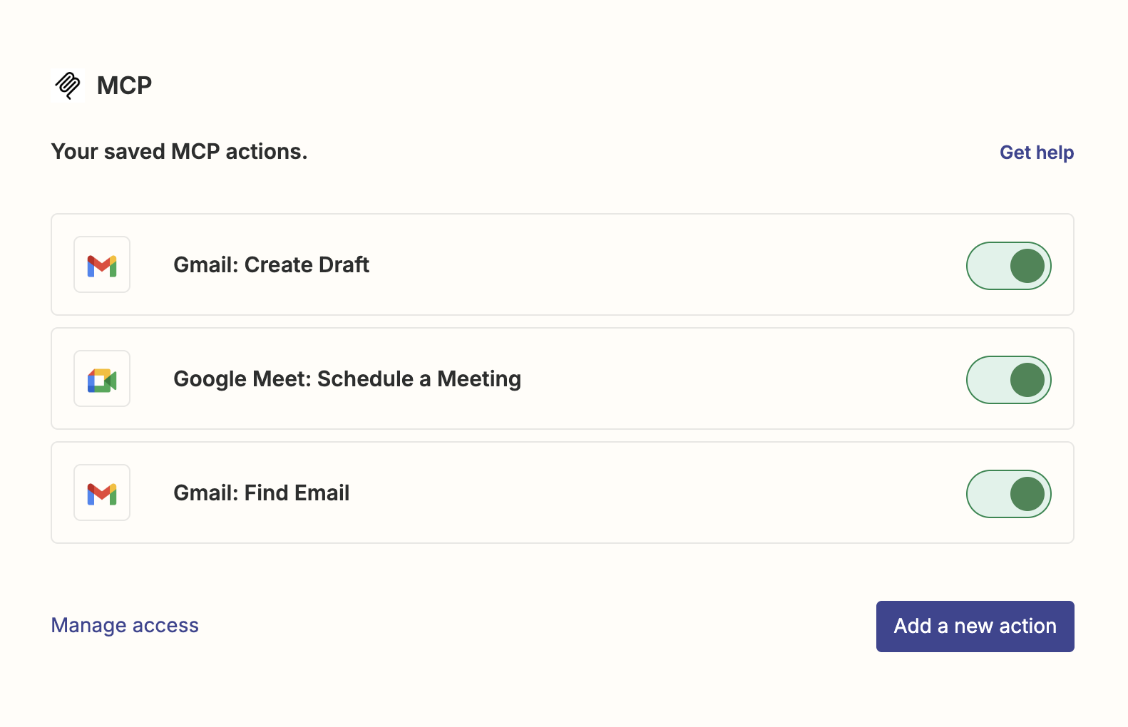MCP Server Management