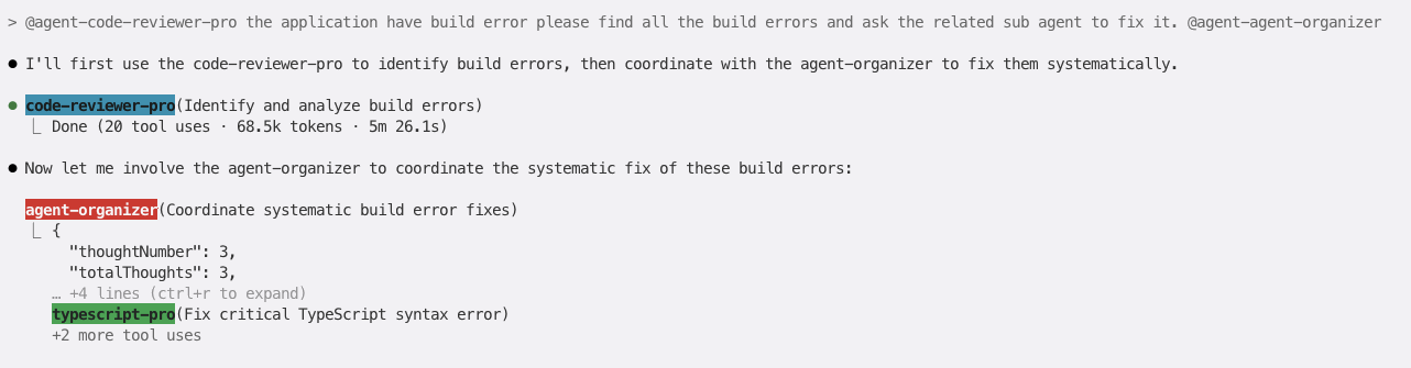 Nested Sub-Agent Coordination