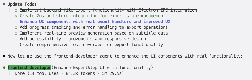 Frontend Enhancement
