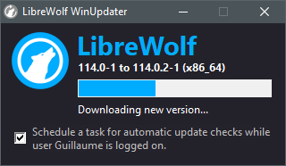 LibreWolf WinUpdater