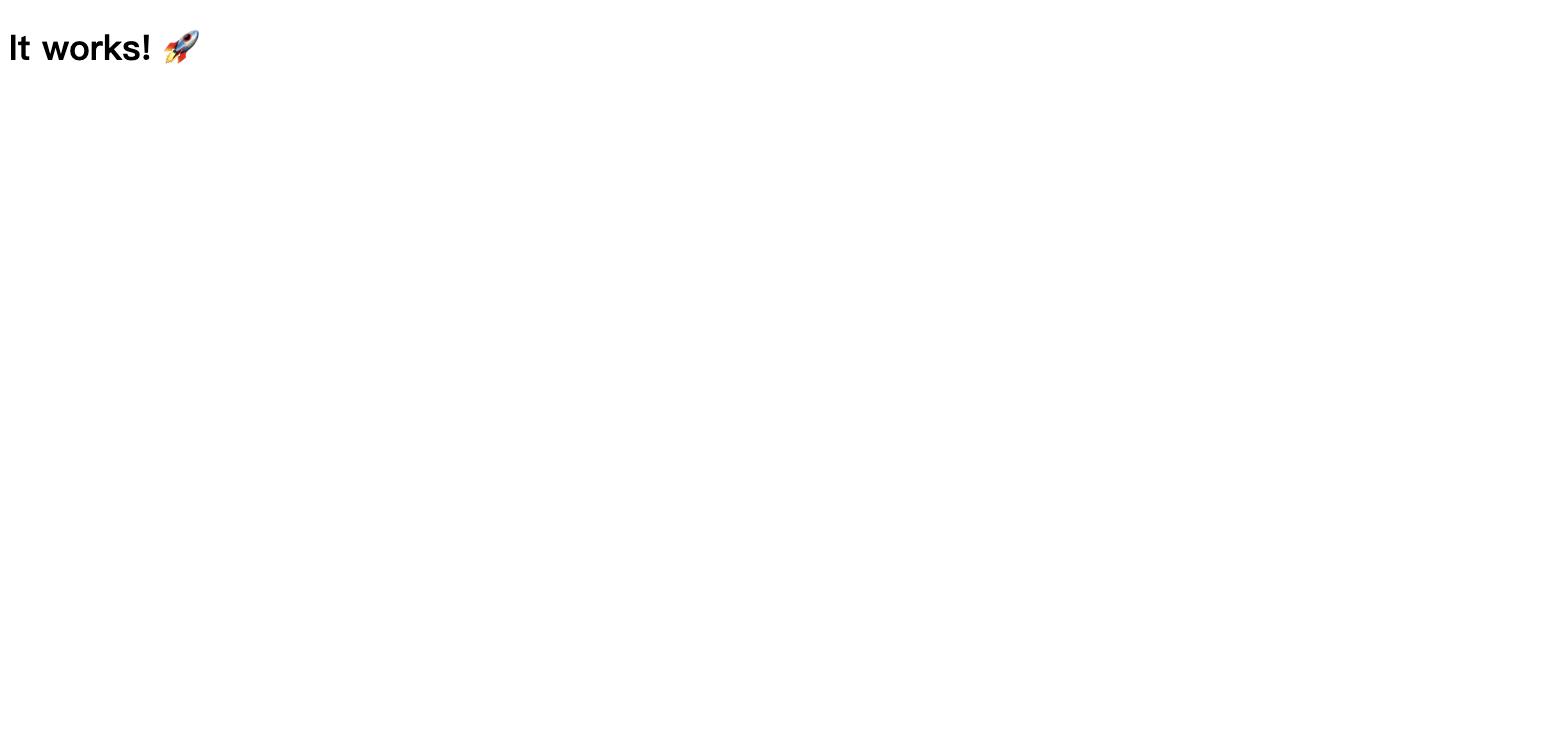 nginx 歡迎頁