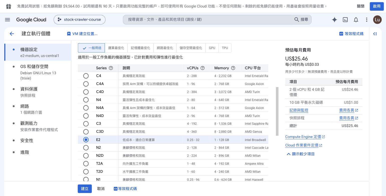 機器系列表,E2 為低成本系列