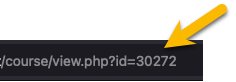 Moodle "Course ID" explained