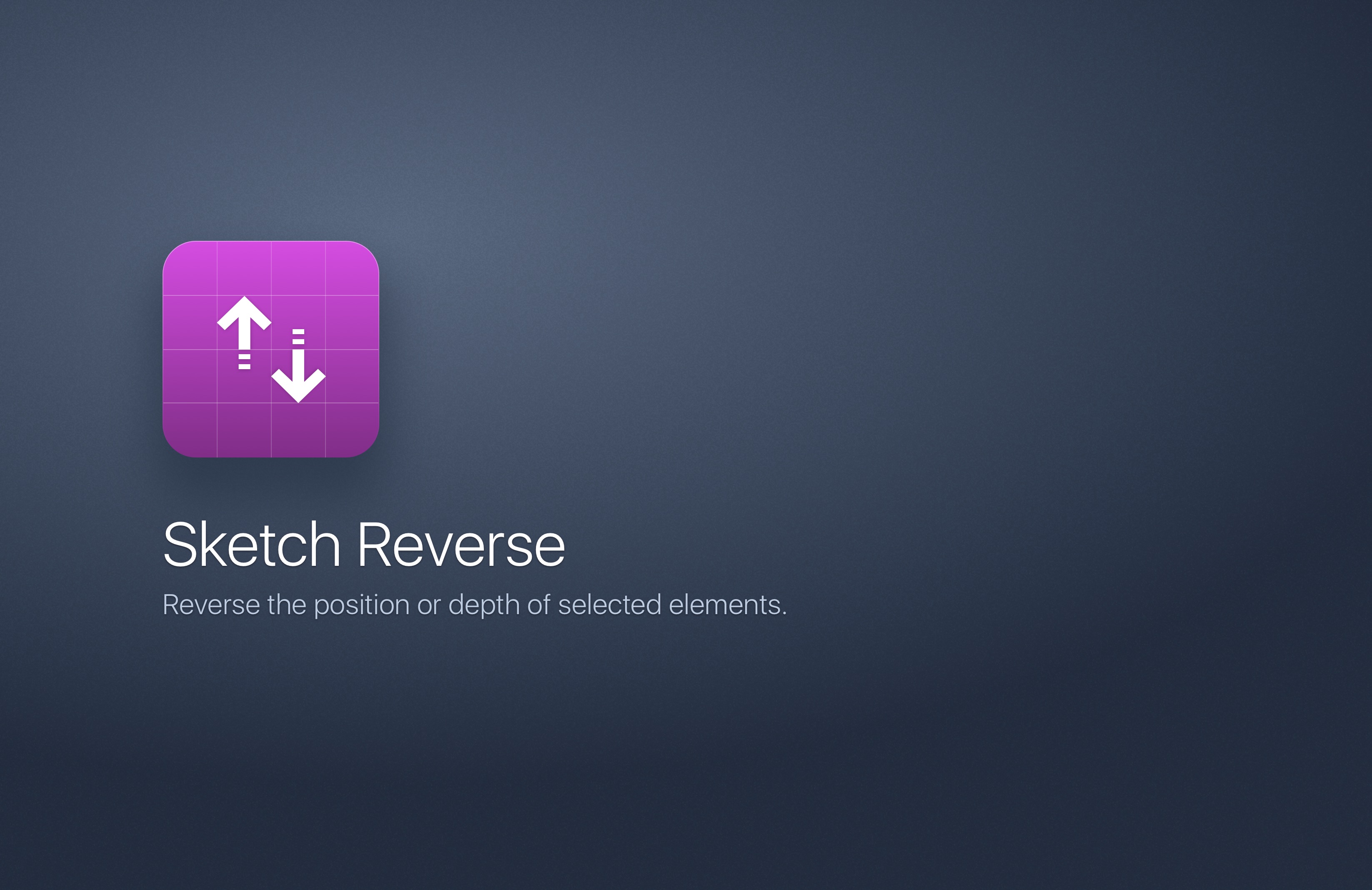 Github Lucaorio Sketch Reverse Reverse The Position Or Depth Of Selected Elements