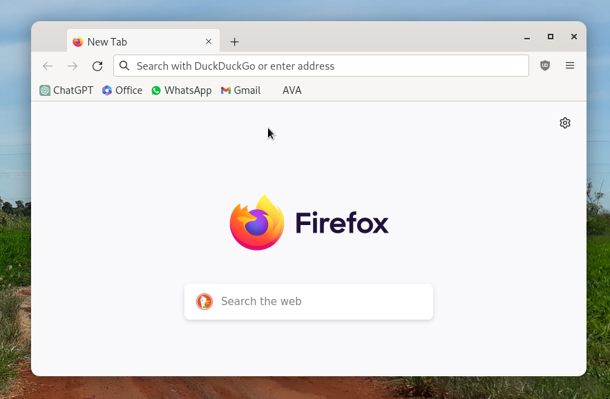 Firefox custom theme