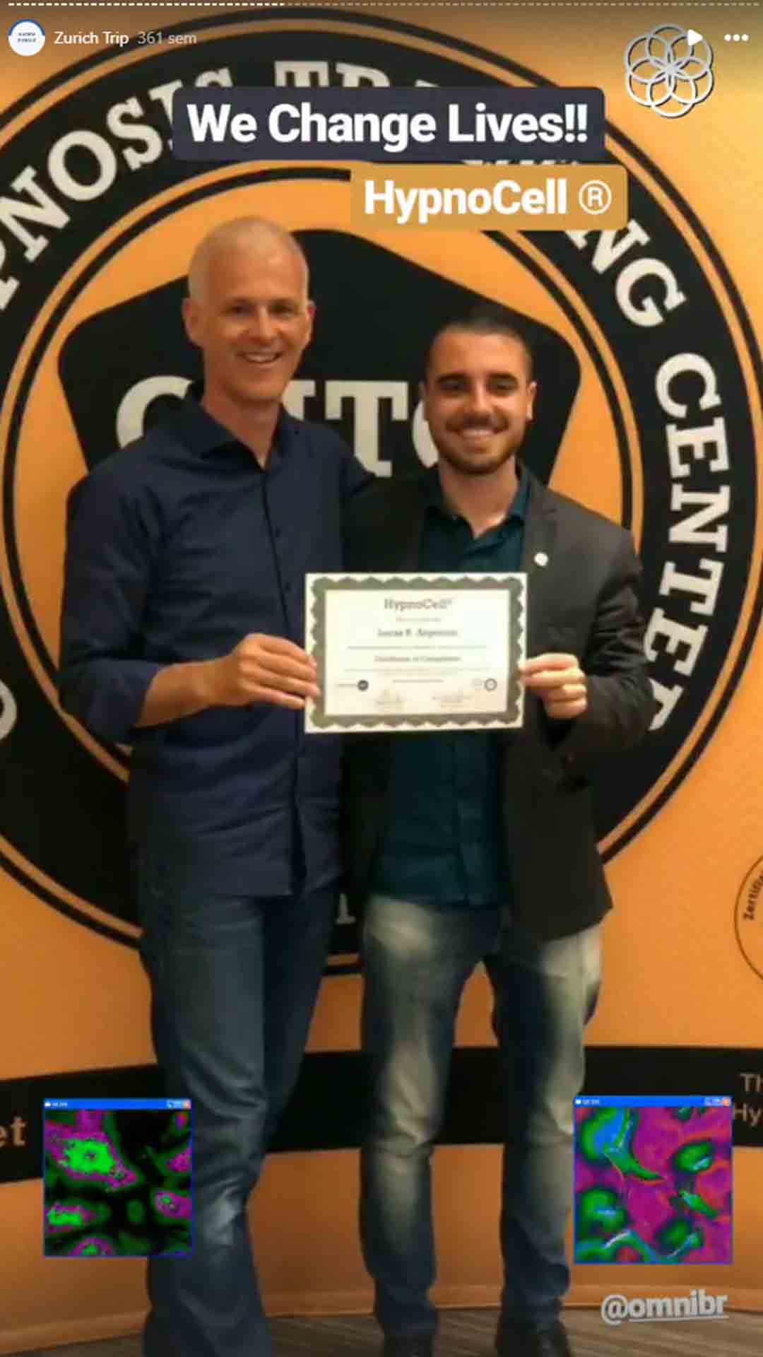 Certificado HypnoCell Suíça