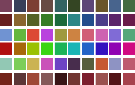 All example palettes