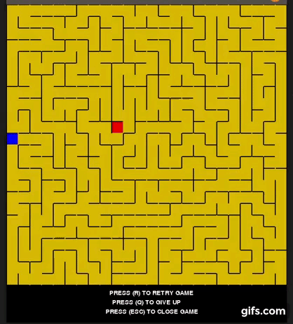 solving-maze