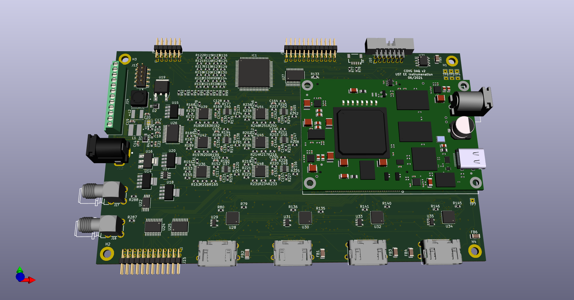Open covg daq pcb, from the project README