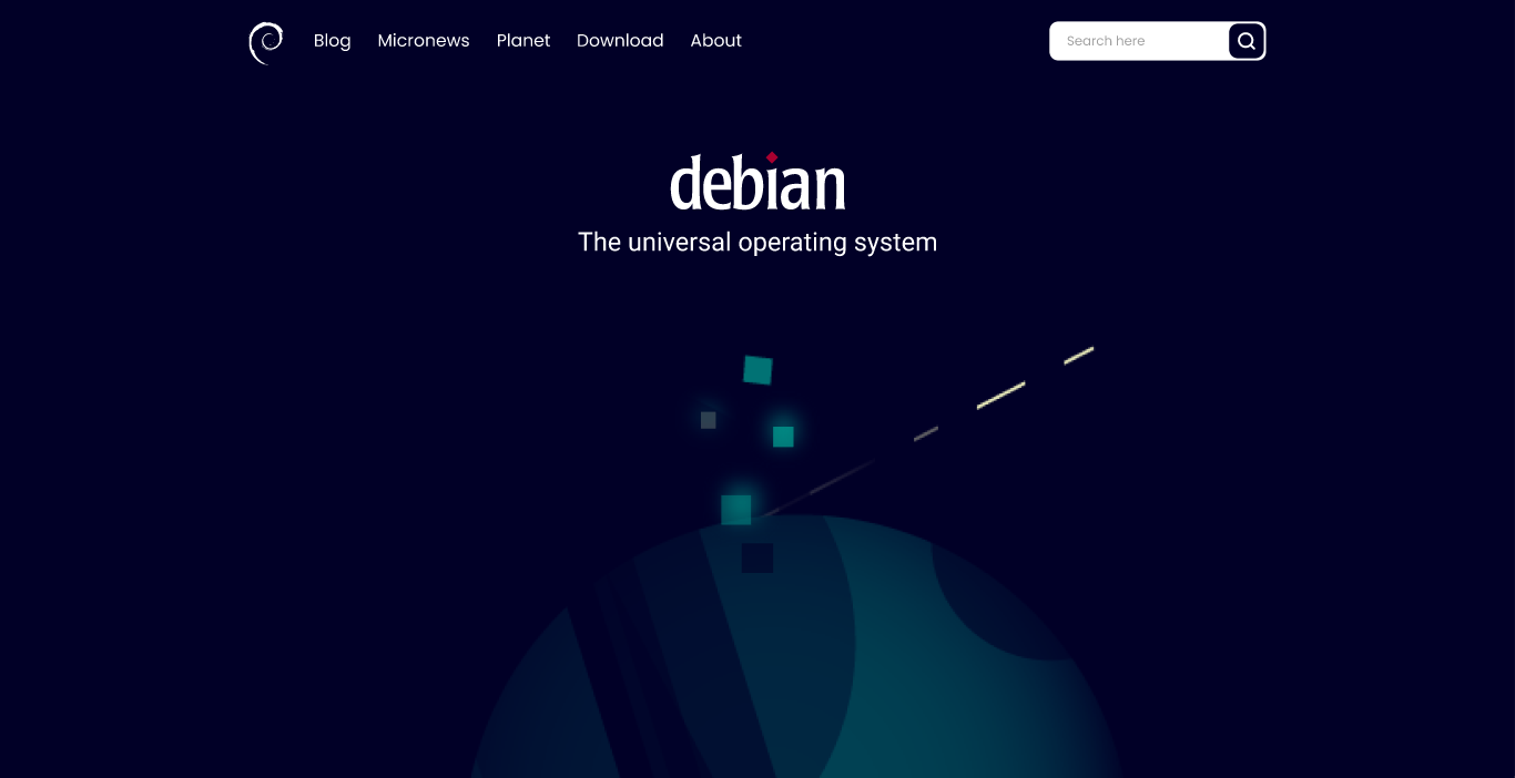 Project Debian website reimagined