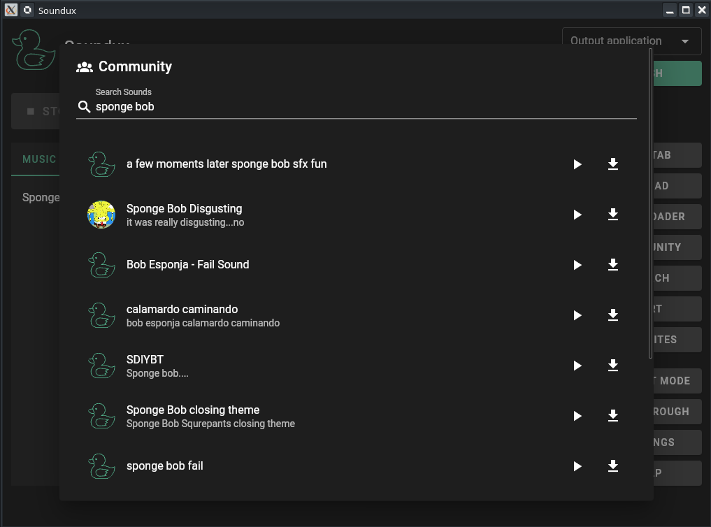 Community Myinstant api