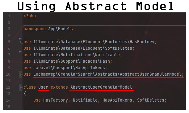 Using the Granular Abstract Class