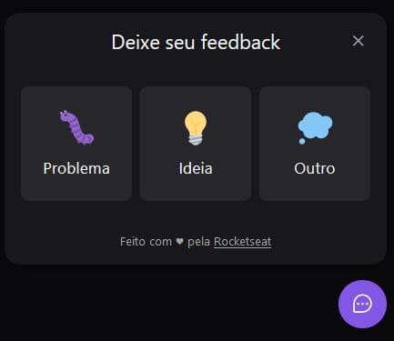 Screenshot da página