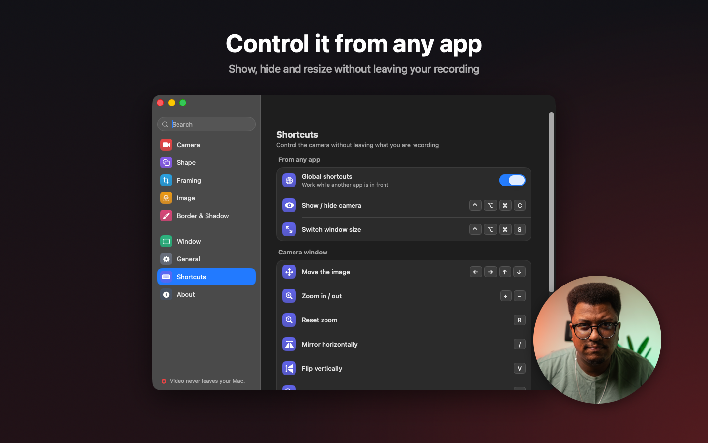 Shortcuts