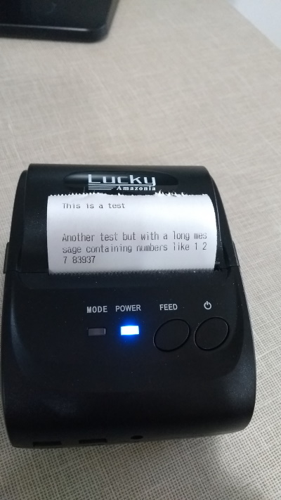 pwa bluetooth printer