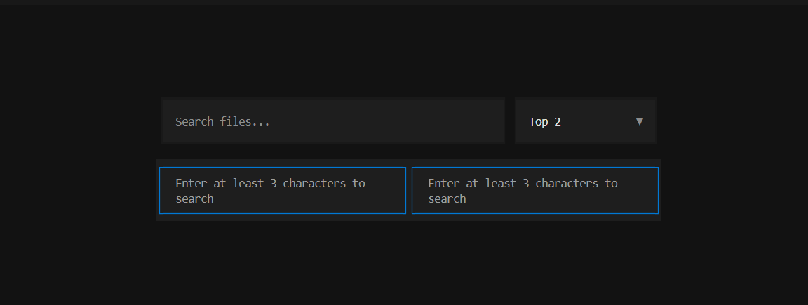 Contextcore search screenshot