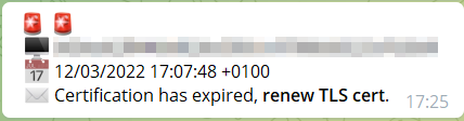 Cert-expiration