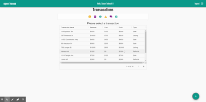 Charts animation