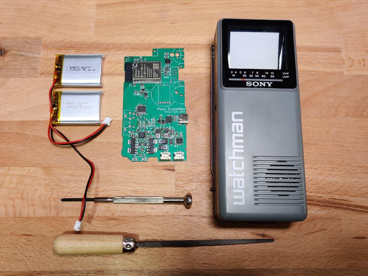 Sony scopeman, from the project README