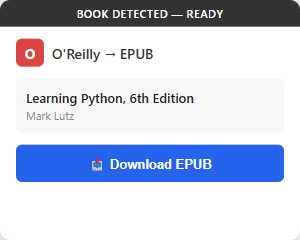 O'Reilly EPUB Exporter