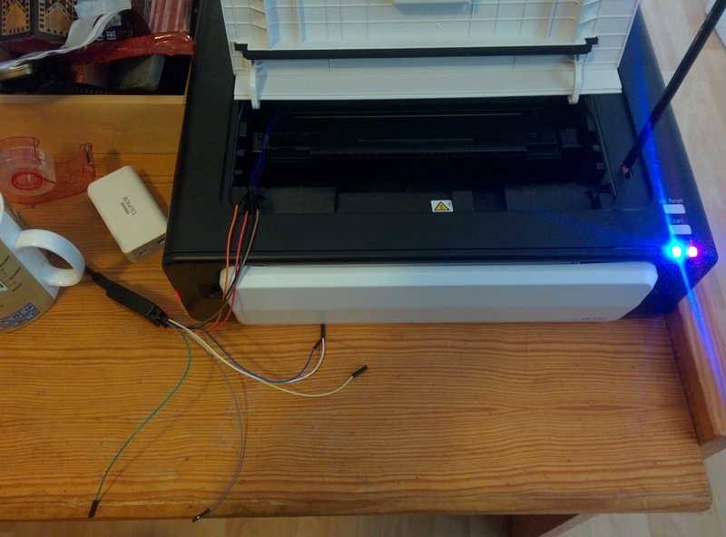 Picture logical analyzer printer