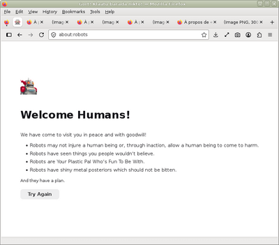 Preview with Firefox - Green variation - Main window