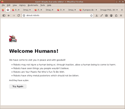 Preview with Firefox - Main window