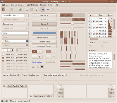 Preview with GTK 4 - Main window