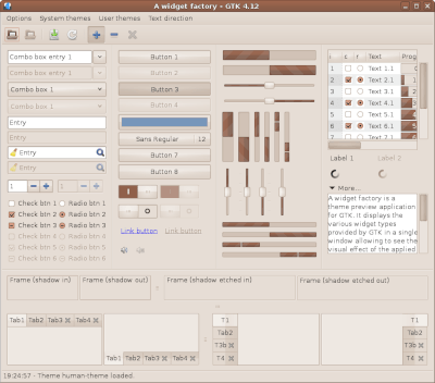 Preview with GTK 4 - Main window