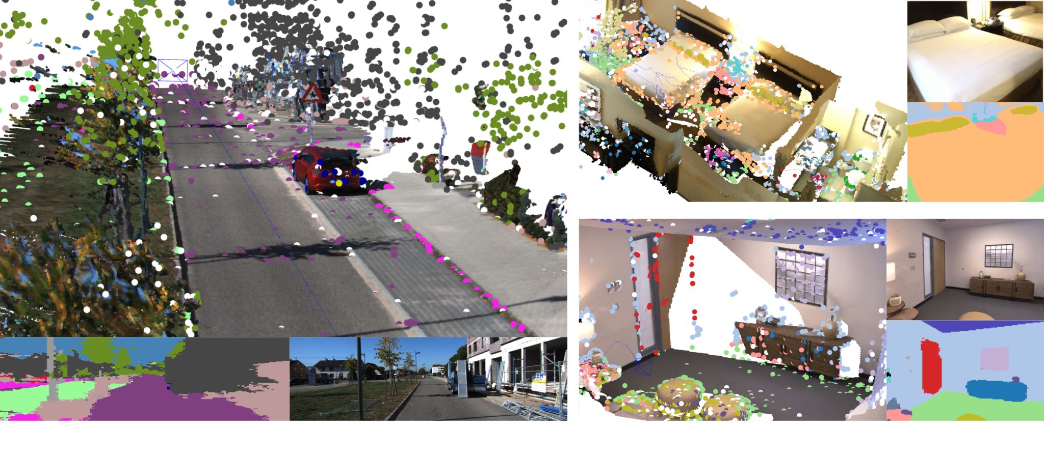 3D Sparse Semantic Mapping