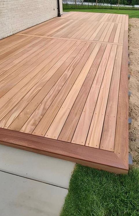 Wooden Deck Construction