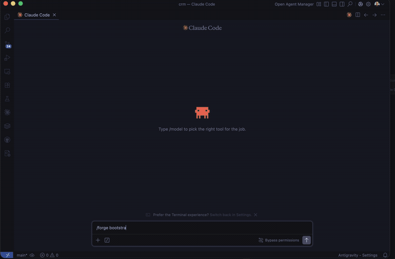 forge bootstrap demo