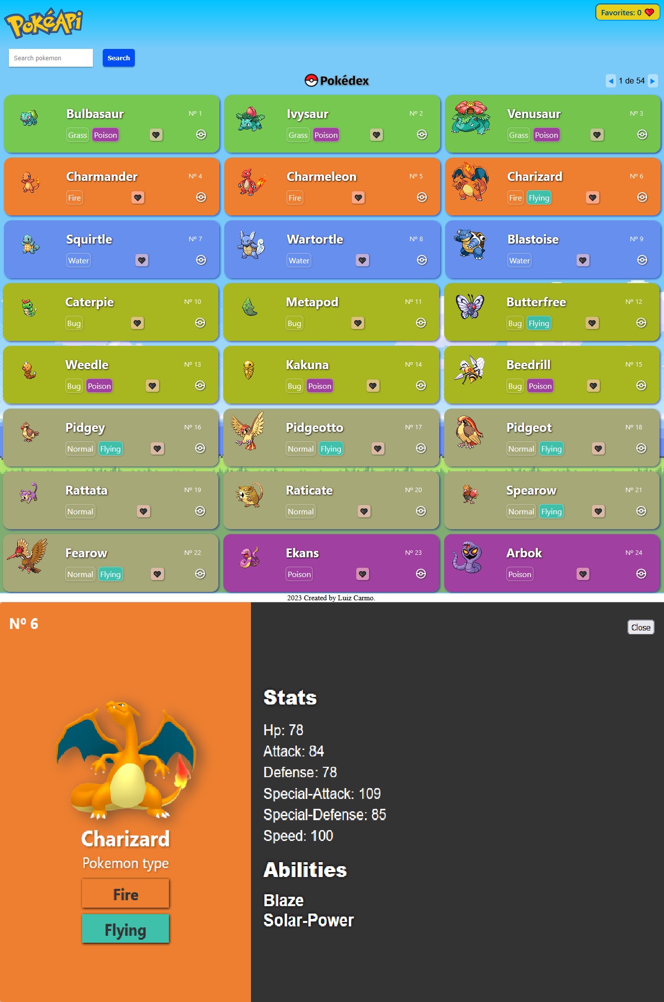 GitHub - luizcarmoo/pokedex-with-reactjs: Pokedex is a React.js ...