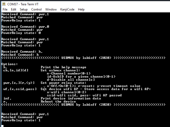 Usb Mux Case - UART CLI