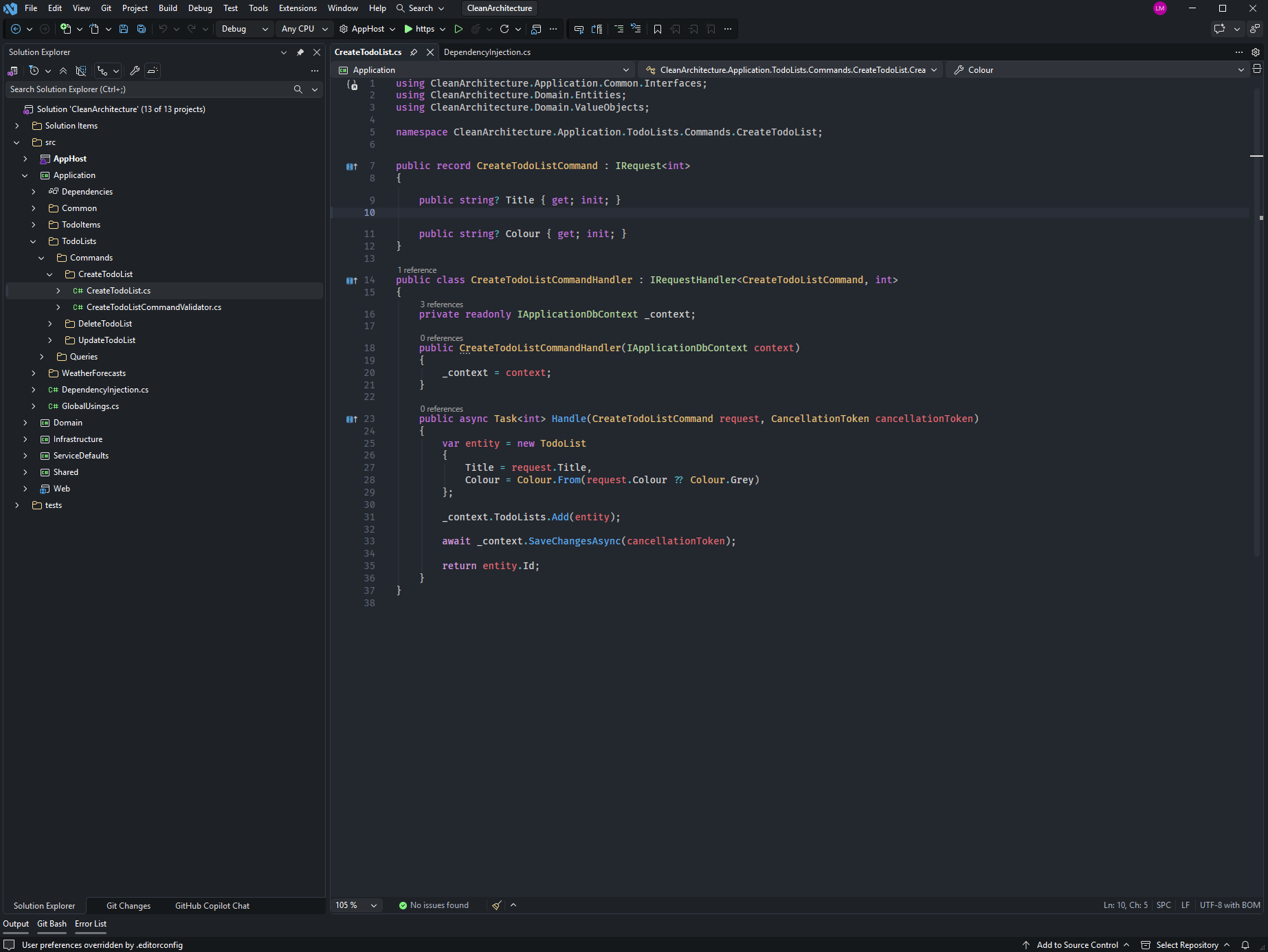 C# theme preview