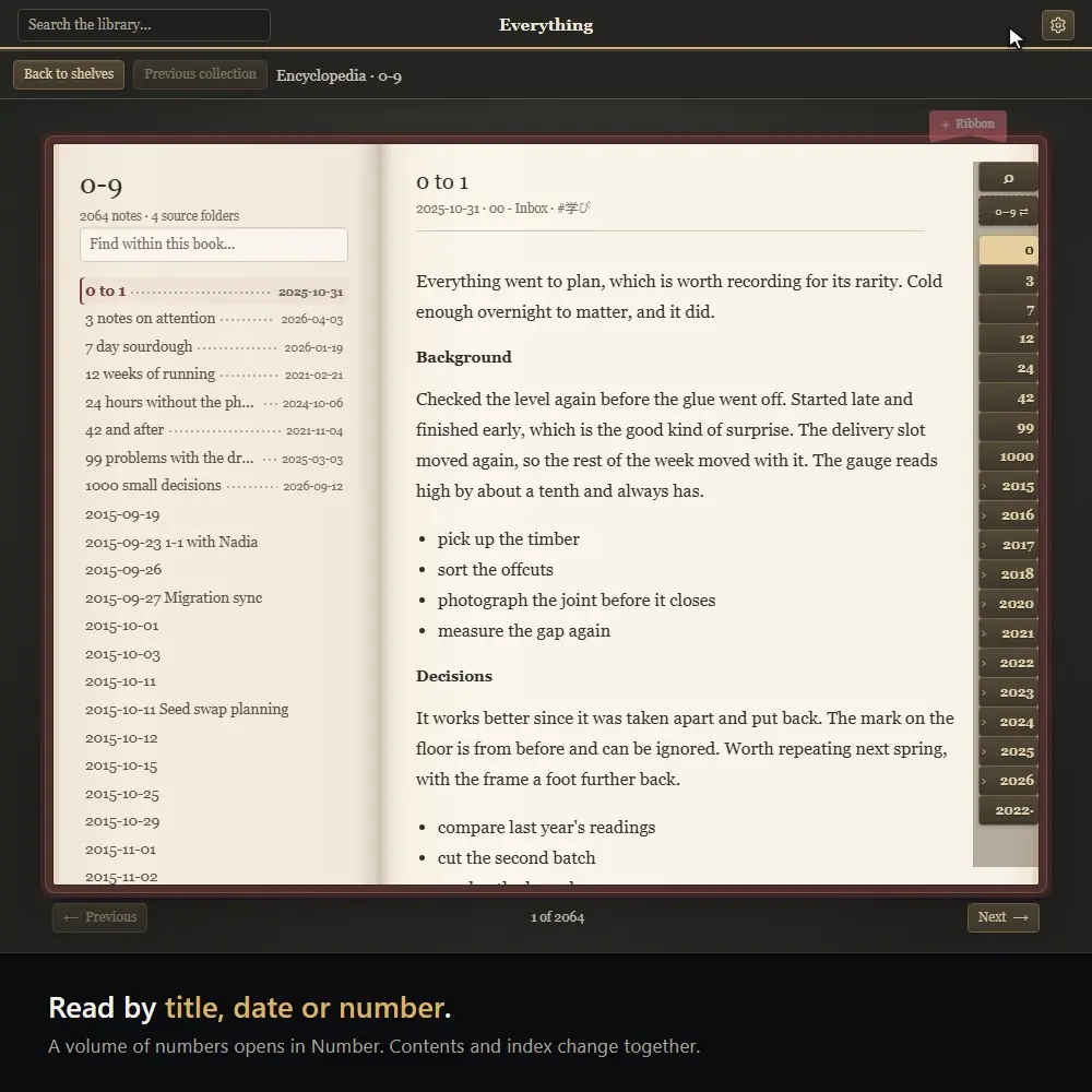 Choose A–Z, Date or Number