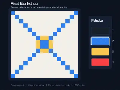 Painting in Pixel Workshop