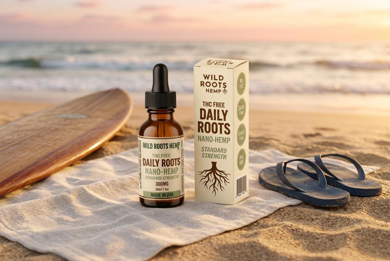 Daily Roots at the beach after surfing