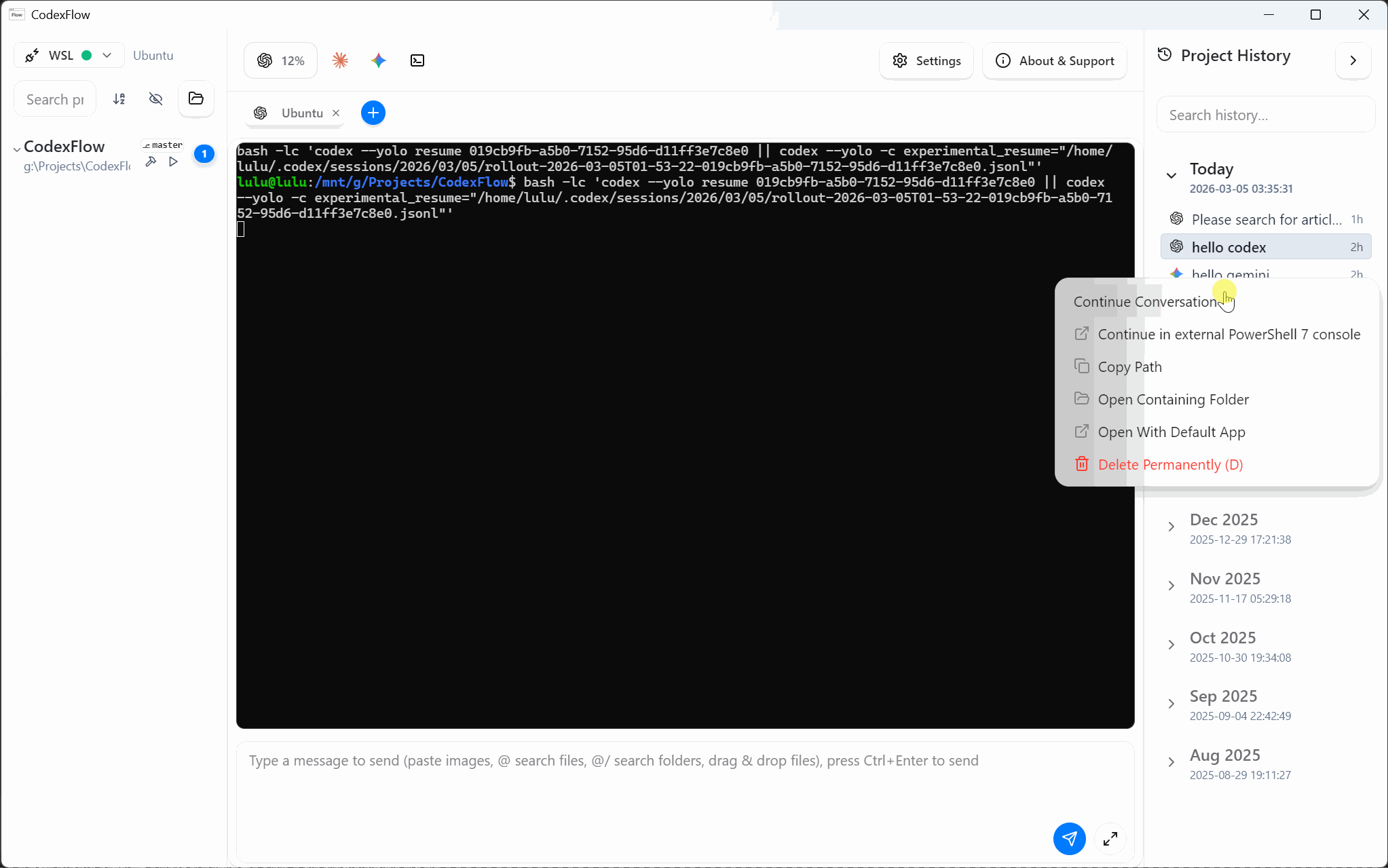 Resume and Input Enhancement