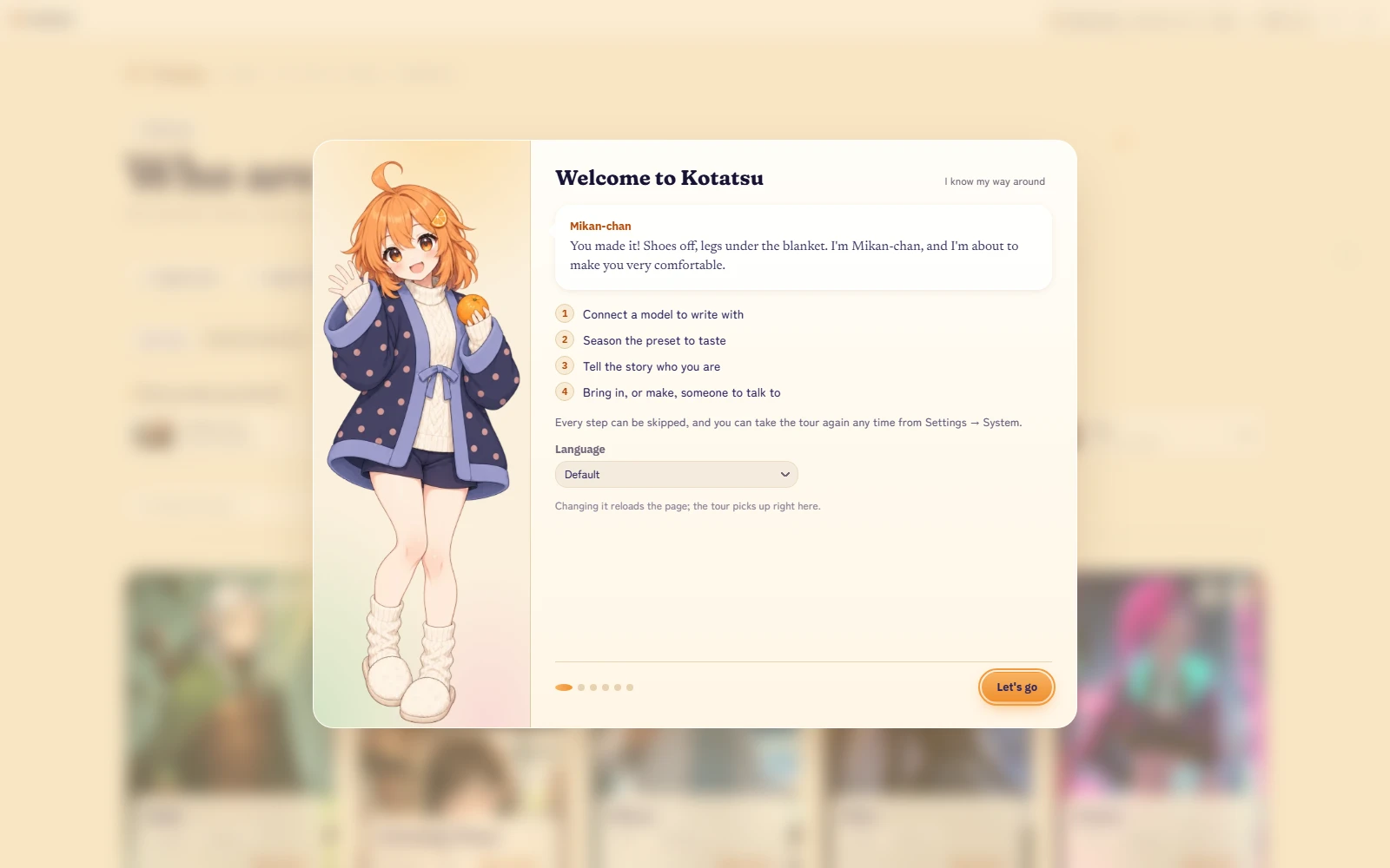 Mikan-chan's welcome tour: four steps from connecting a model to meeting your first character