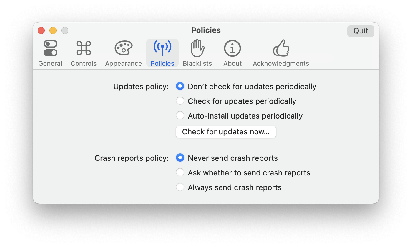 Please disable crashreports