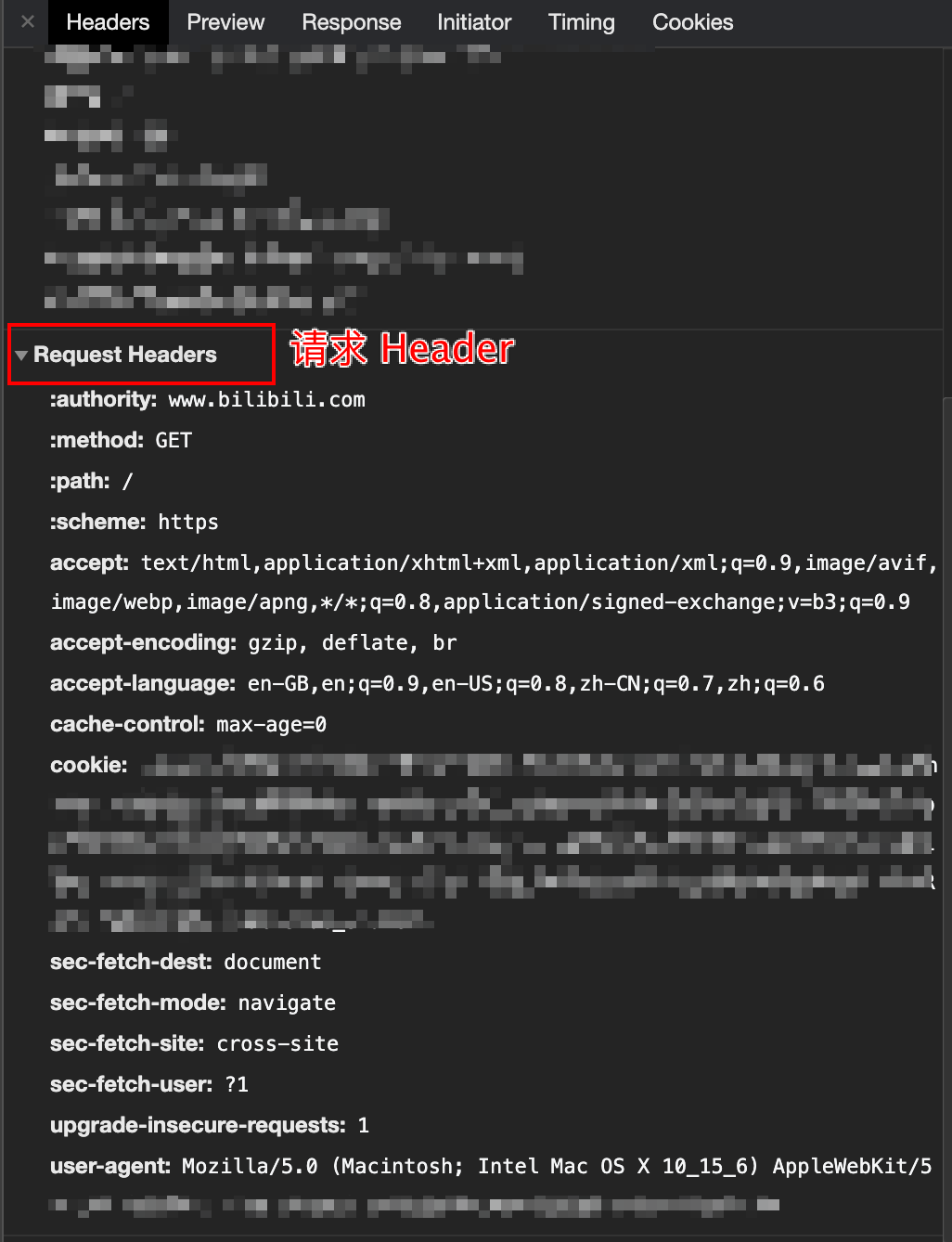 HTTP-Request Header
